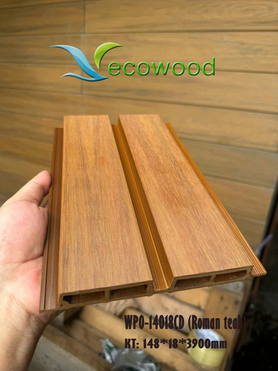 Tấm ốp 2 lớp gỗ nhựa Ecowood mã WPO-14018Cd